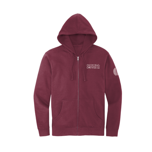 Unisex Fleece Full Zip Hoodie