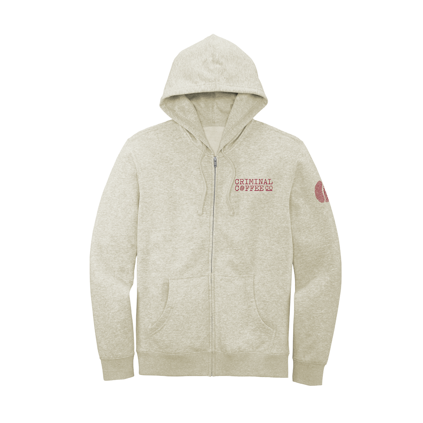 Unisex Fleece Full Zip Hoodie