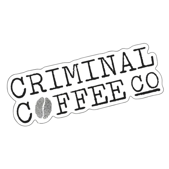 Criminal Coffee Sticker