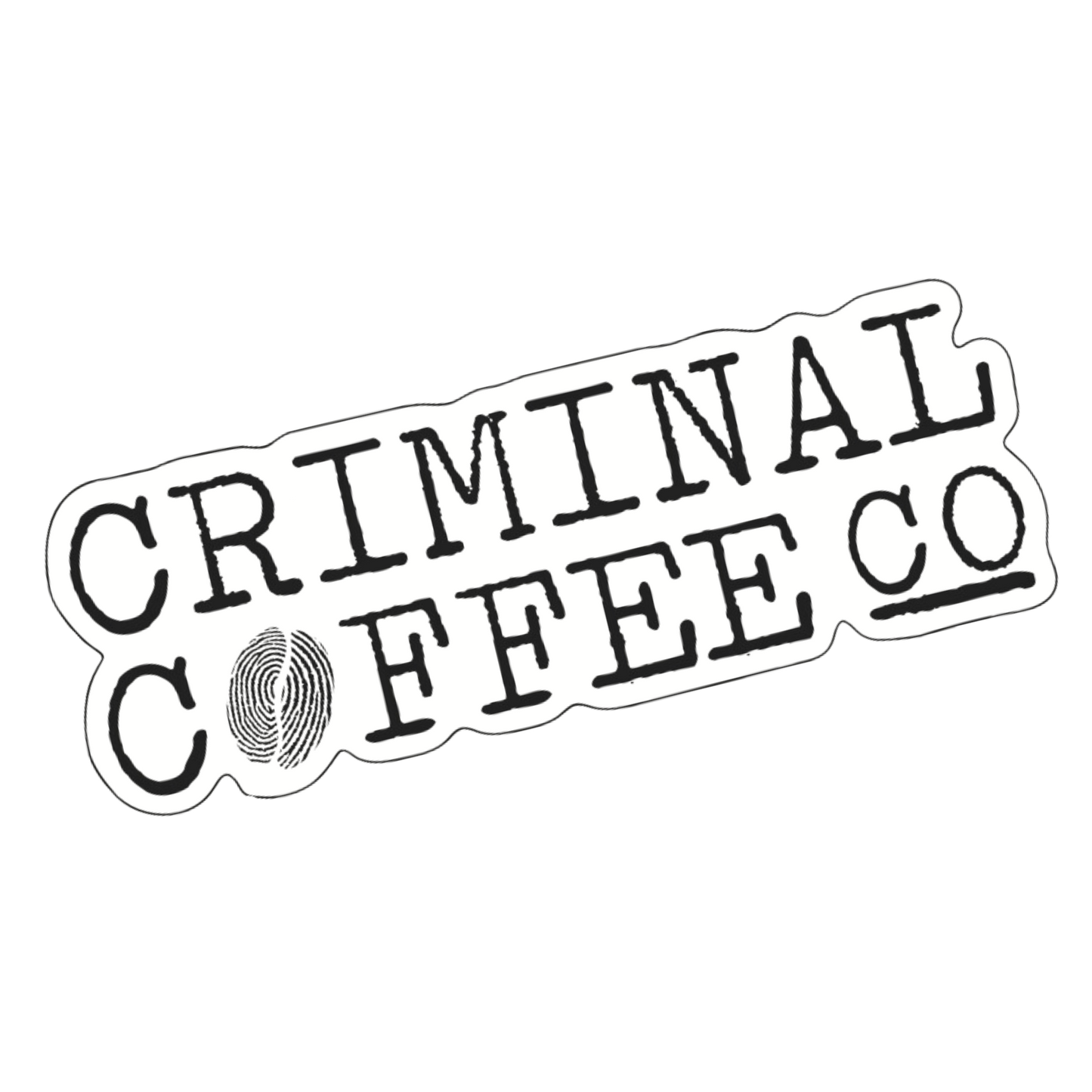 Criminal Coffee Sticker