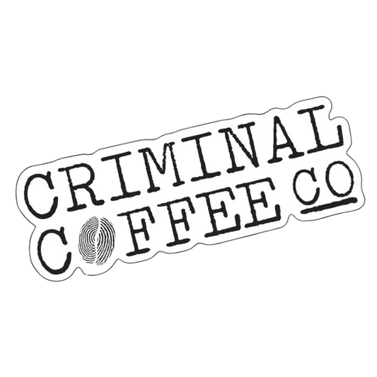 Criminal Coffee Sticker