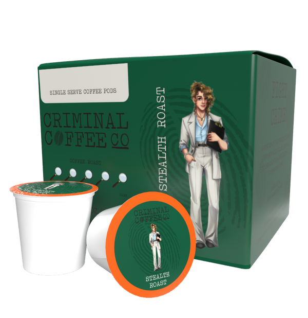 Stealth Roast Coffee Pods (12 ct) (Decaf)